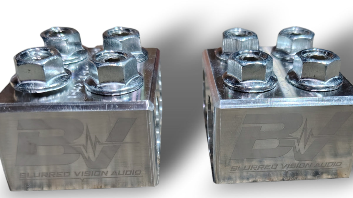 BLURRED VISION AUDIO
BVTP8 – Premium 8-Way Battery Terminal Clamps (2-Pack)