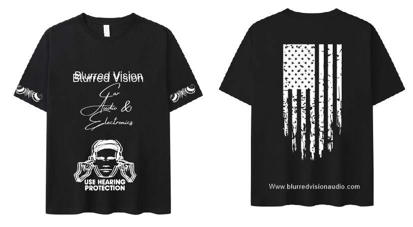 Blurred Vison Audio T Shirts
