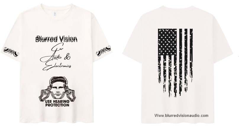 Blurred Vison Audio T Shirts