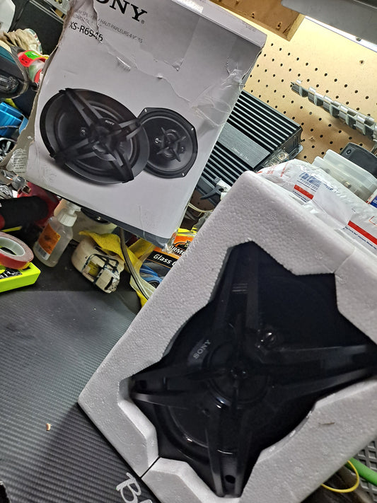 SONY XS-R6946 4-way 6x9 coaxial speakers