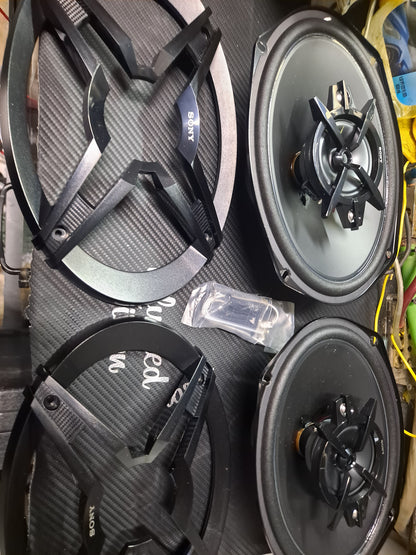SONY XS-R6946 4-way 6x9 coaxial speakers