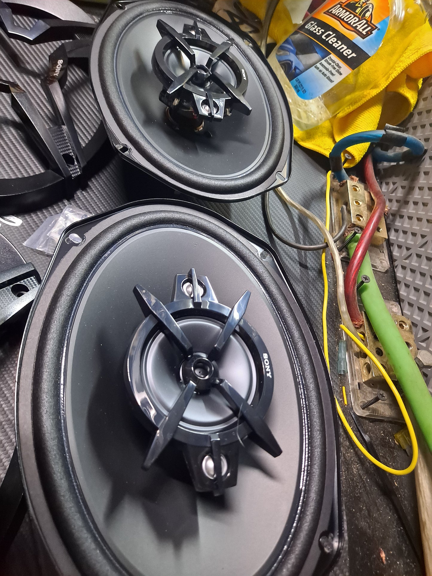 SONY XS-R6946 4-way 6x9 coaxial speakers
