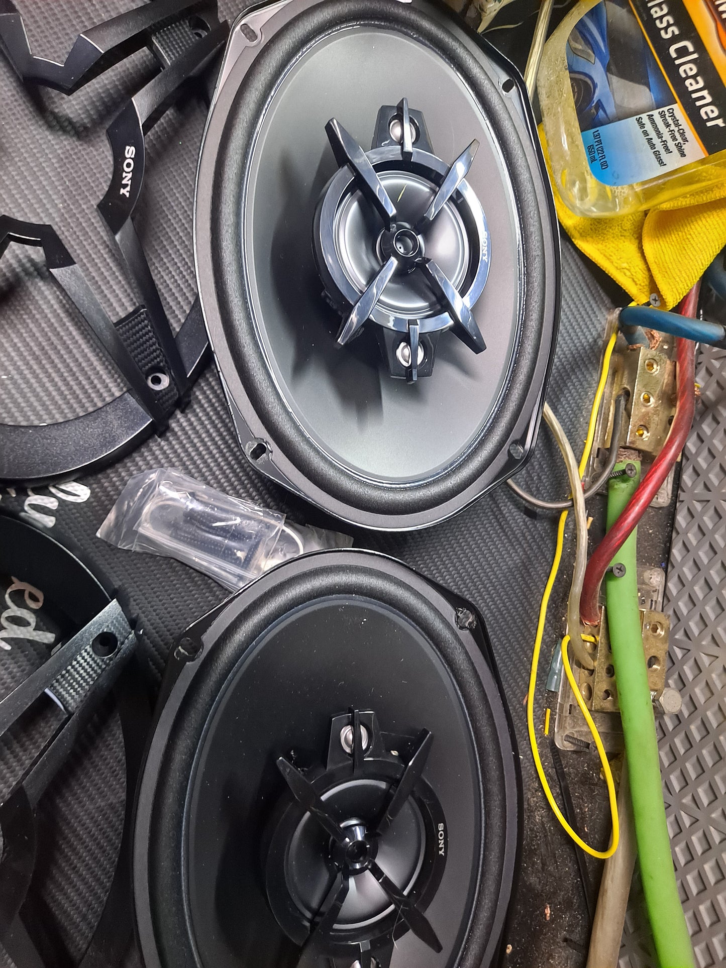 SONY XS-R6946 4-way 6x9 coaxial speakers