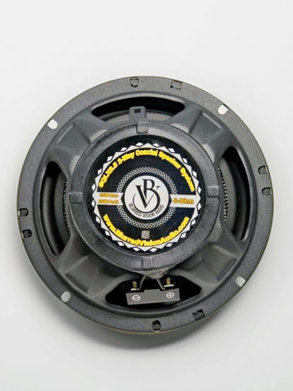 Blurred Vision Audio – 6.5" SQLX Coaxial Speakers (2 Pack Package Deal 4 Speakers)