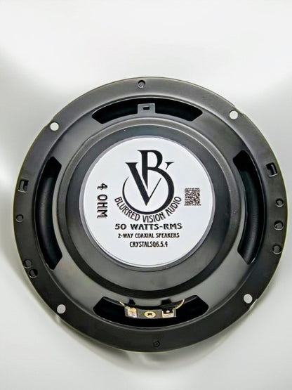 Blurred Vision Audio Crystal SQ6.5.4 Speakers (2 Pack Package Deal 4 Speakers)