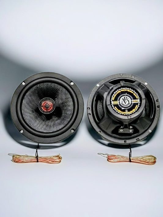 Blurred Vision Audio – 6.5" SQLX Coaxial Speakers (2 Pack Package Deal 4 Speakers)