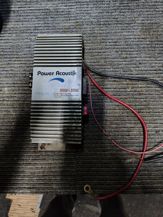 Power Acoustik Pwr 70(2 channel)
