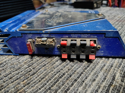 Rare Rampage by AUDIOVOX AMP604 240-Watt (4-Channel)