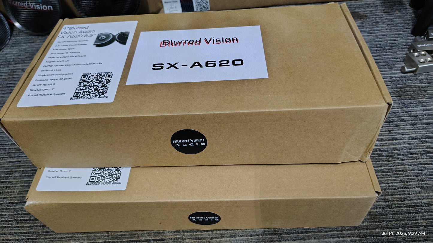 Blurred Vision Audio (1)BV-7018B 4*Blurred Vision Audio (4)SX-A620 6.5"