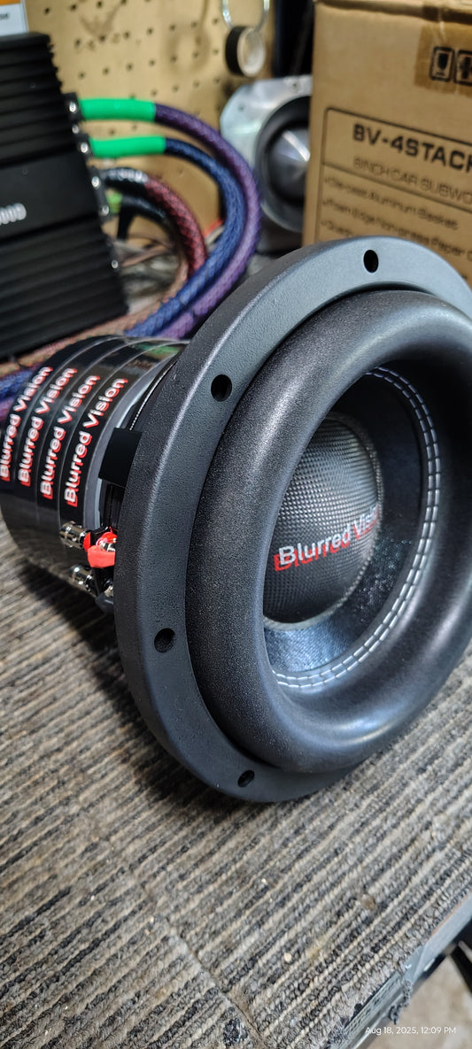 Blurred Vision Audio KNOCKOUT SERIES BV-4STACK8.4 8"