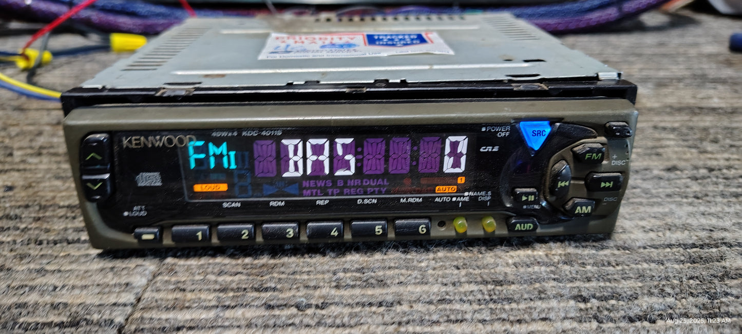 Old School Kenwood KDC-4011S