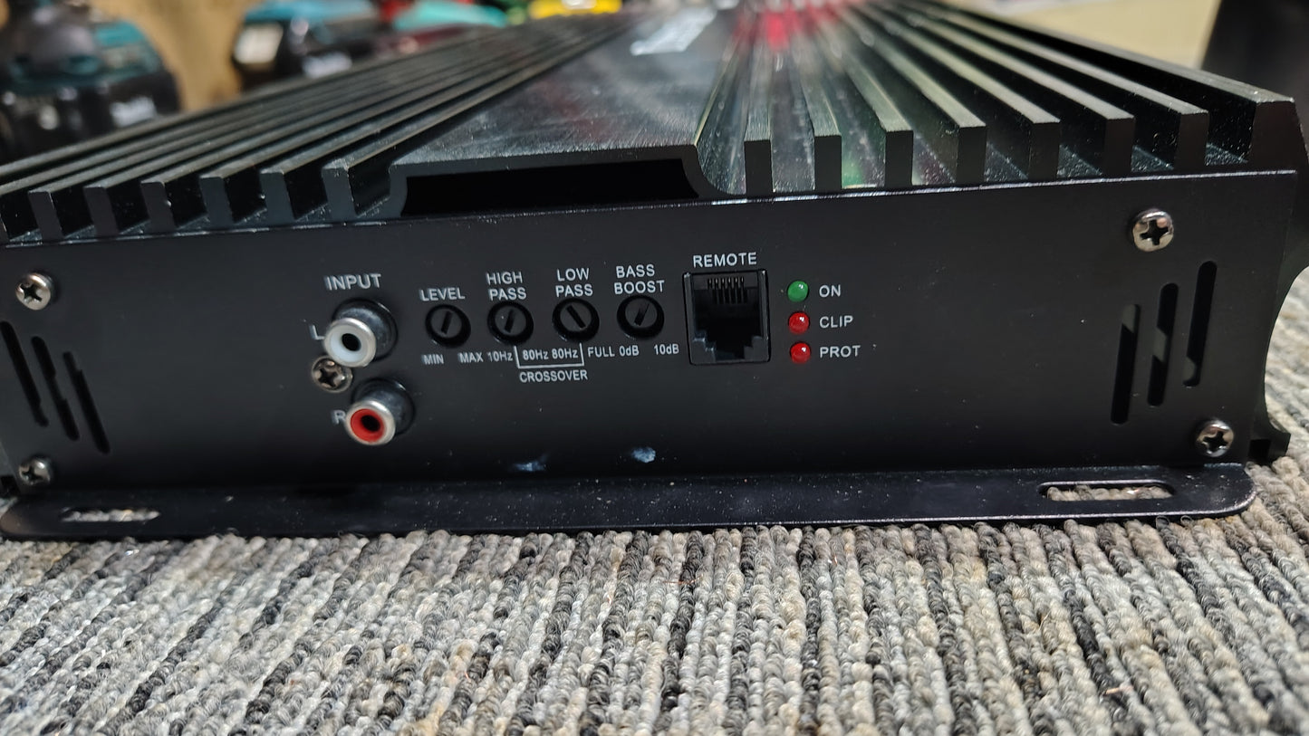 Blurred Vision Audio BV5000.1D Class D Monoblock Amplifier (5000Rms) Tested ✅
