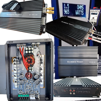 Blurred Vision Audio COMBO 
4*BV-3STACK6.5.4 6.5 
1*BV-800.1D Amplifier