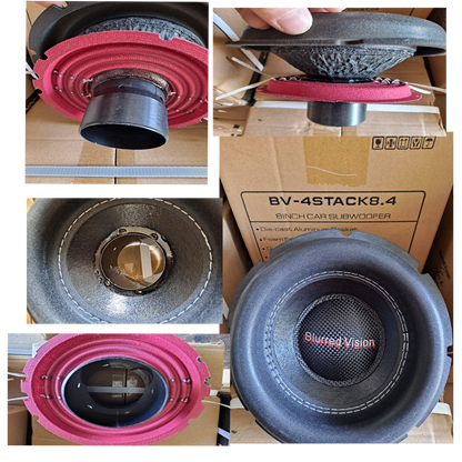 Blurred Vision Audio BV 4Stack8.4 DROP IN RECONE KIT