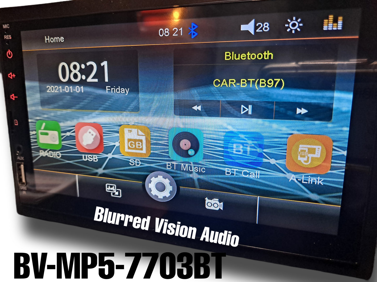 Blurred Vision Audio  BV-MP5-7703BT