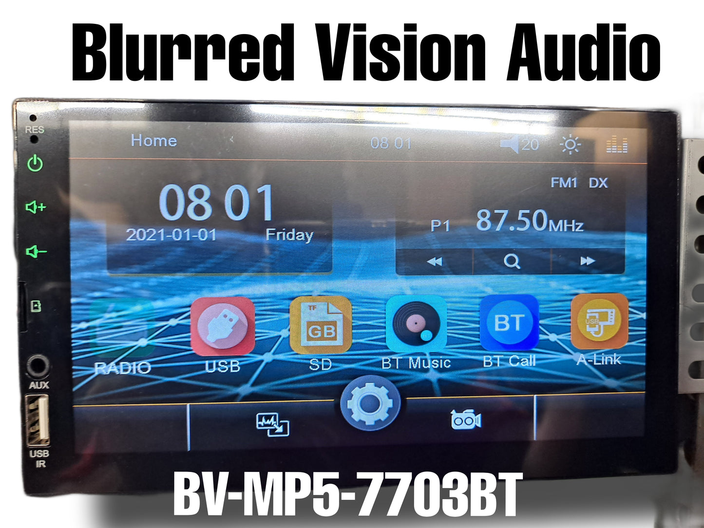 Blurred Vision Audio  BV-MP5-7703BT