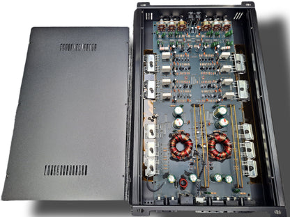 Blurred Vision Audio BV80.4AB Full-Range Class AB 4 Channel Amplifier, (600Rms)