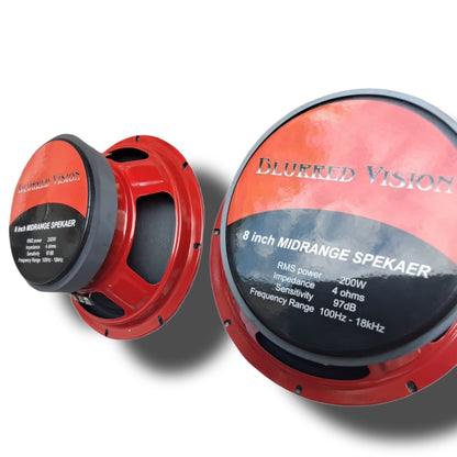 2*Blurred Vision Audio 8" BV-8.4