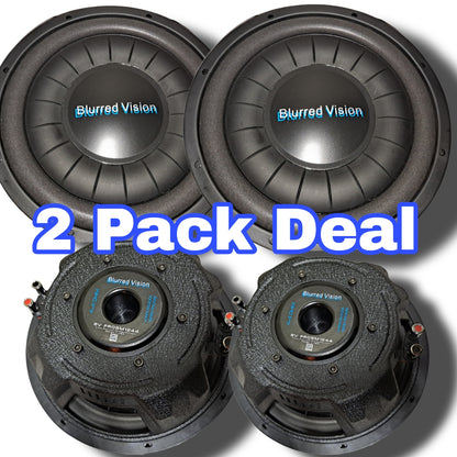 2*Blurred Vision Audio  BV-PROSM1244(Shallow Mount)