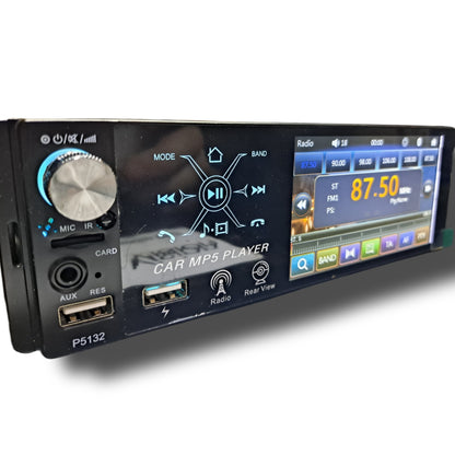 Blurred Vision Audio BV-MP5-P5132BT 1 Din Car Radio MP5 Player Touch Screen 2USB Mirror Link