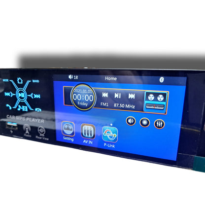 Blurred Vision Audio BV-MP5-P5132BT 1 Din Car Radio MP5 Player Touch Screen 2USB Mirror Link