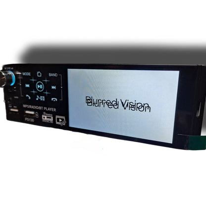 Blurred Vision Audio BV-MP5-P5130BT 1 Din Car Radio MP5 Player Touch Screen 2USB Mirror Link