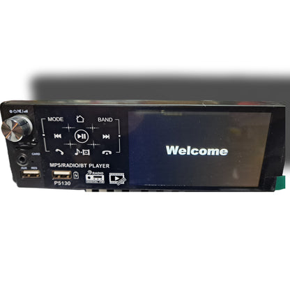 Blurred Vision Audio BV-MP5-P5130BT 1 Din Car Radio MP5 Player Touch Screen 2USB Mirror Link