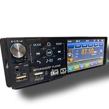 Blurred Vision Audio BV-MP5-P5130BT 1 Din Car Radio MP5 Player Touch Screen 2USB Mirror Link