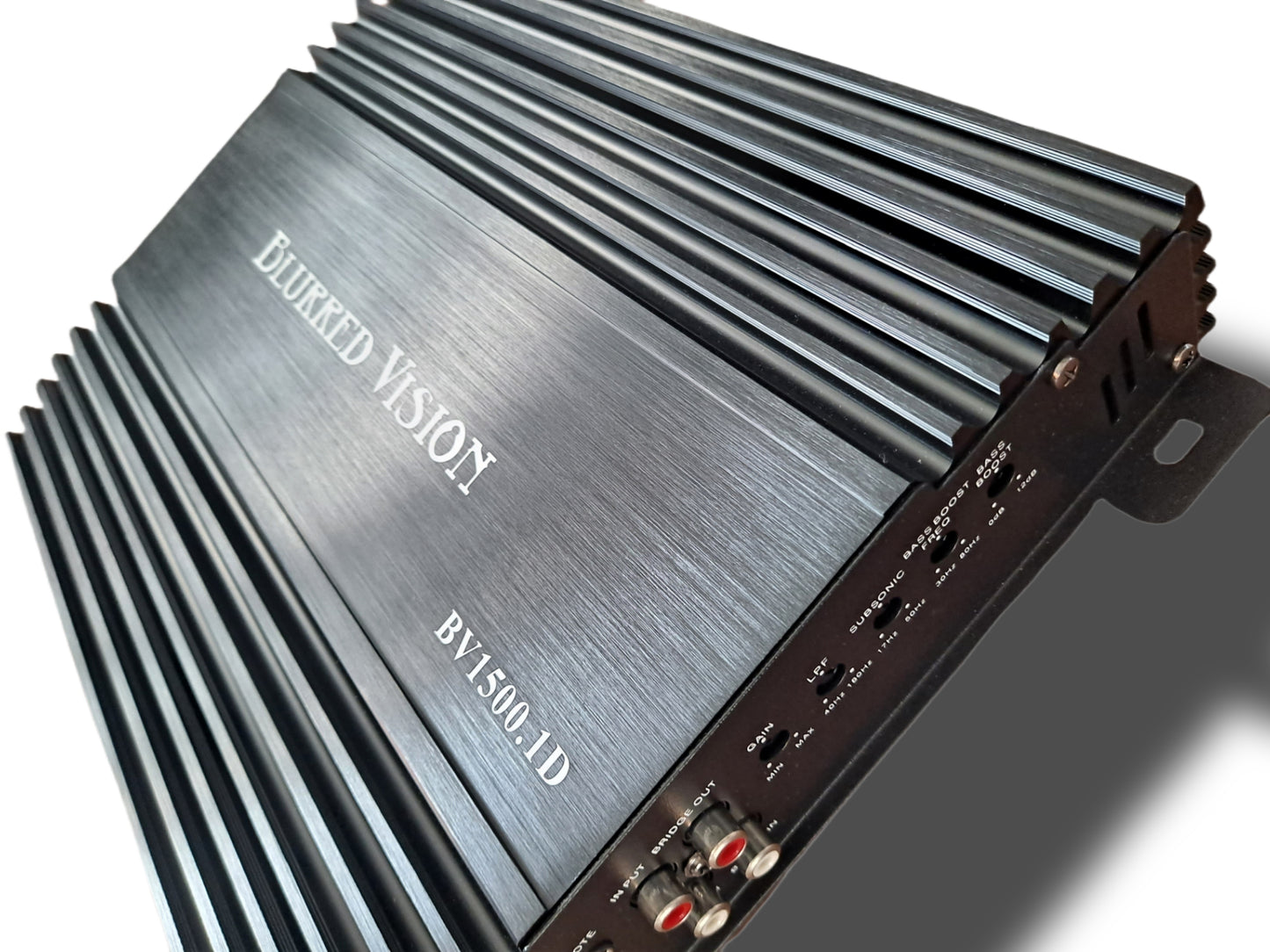 2*Blurred Vision Audio  BV-PROSM1244 Shallow Mount subwoofers 1* BV1500.1D AMPLIFIER