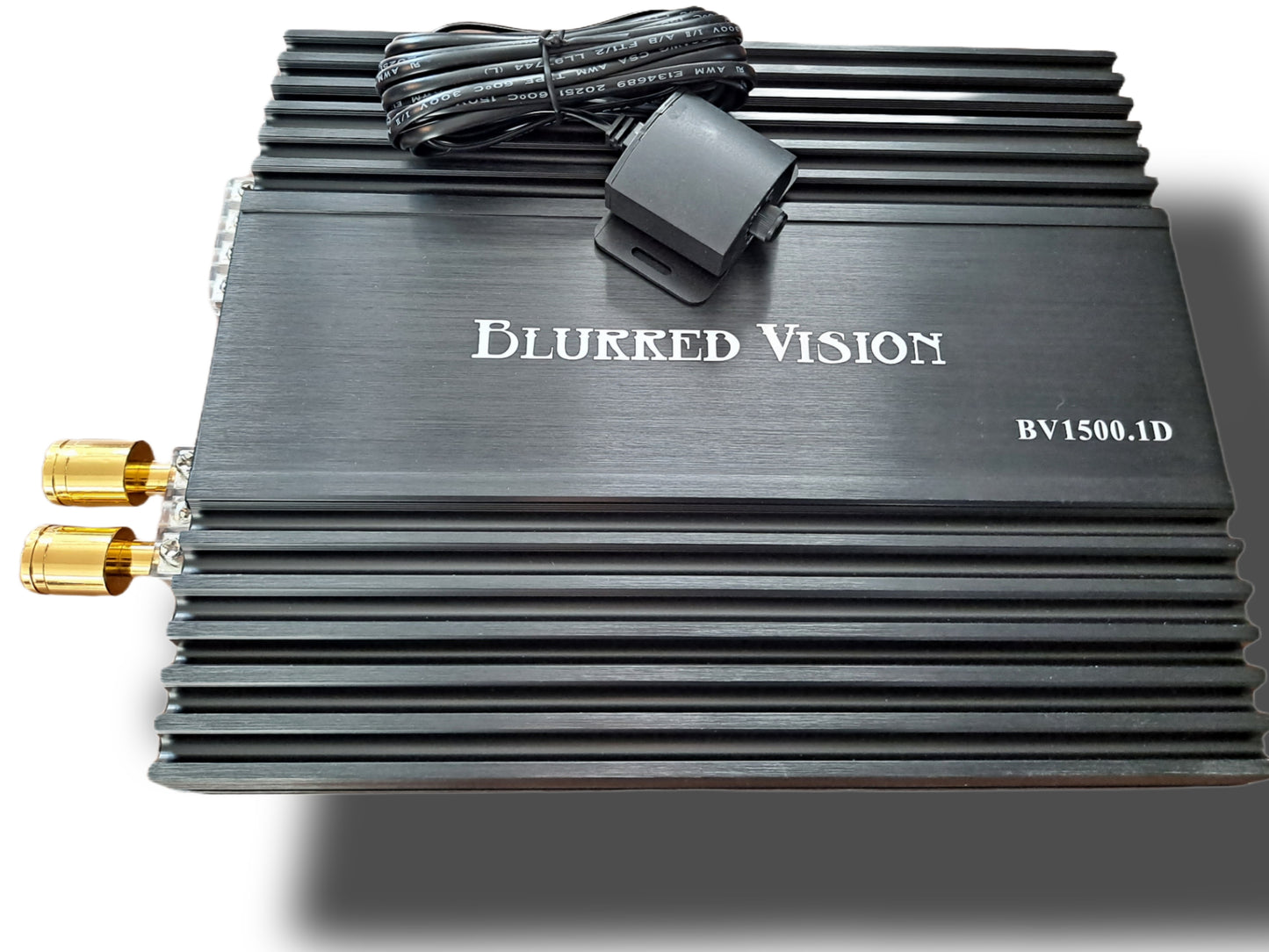 2*Blurred Vision Audio  BV-PROSM1244 Shallow Mount subwoofers 1* BV1500.1D AMPLIFIER
