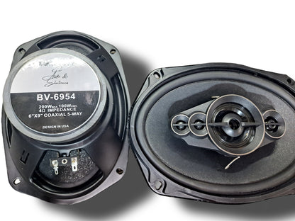 4*Blurred Vision Audio BV-6954-5 Way