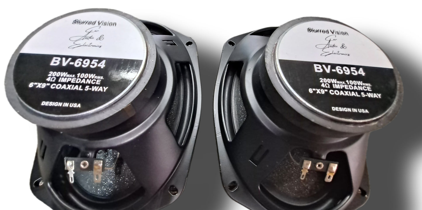 4*Blurred Vision Audio BV-6954-5 Way