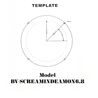 2*Blurred Vision Audio BV-SCREAMINDEAMON6.8