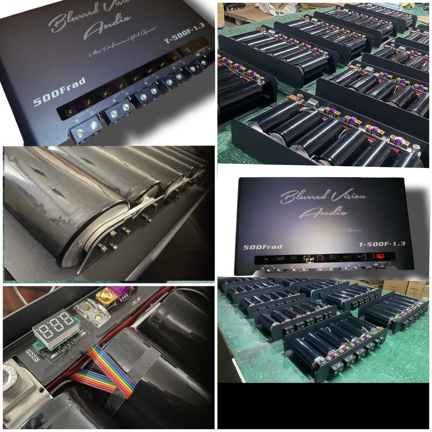 Blurred Vision Audio T-500F1.3 Super Capacitor Bank (4-5K Watts)