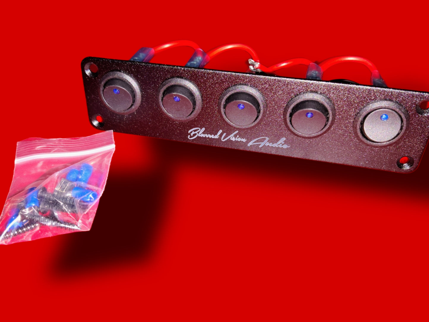 Blurred Vision Audio BV-SwitchB5 5 Gang Switch Panel