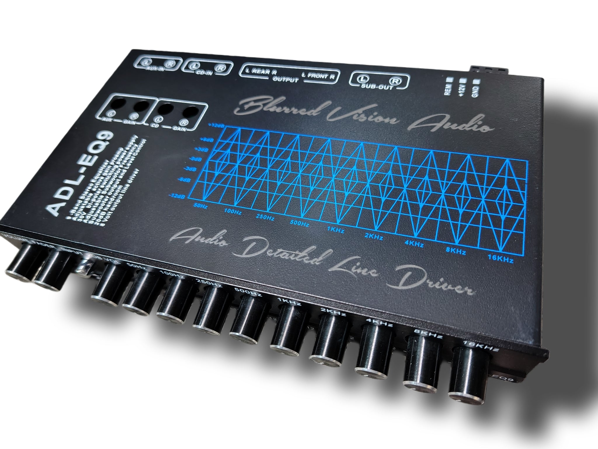 Blurred Vision Audio ADL-EQ9 9 Band Full Graphic EQ + 8V. RMS
