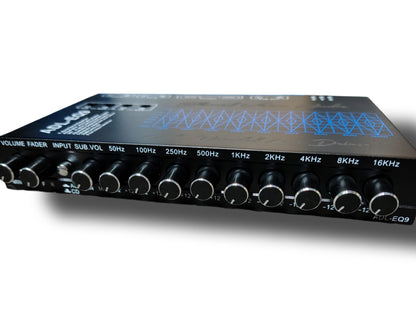 Blurred Vision Audio ADL-EQ9 9 Band Full Graphic EQ + 8V. RMS Output Line Driver