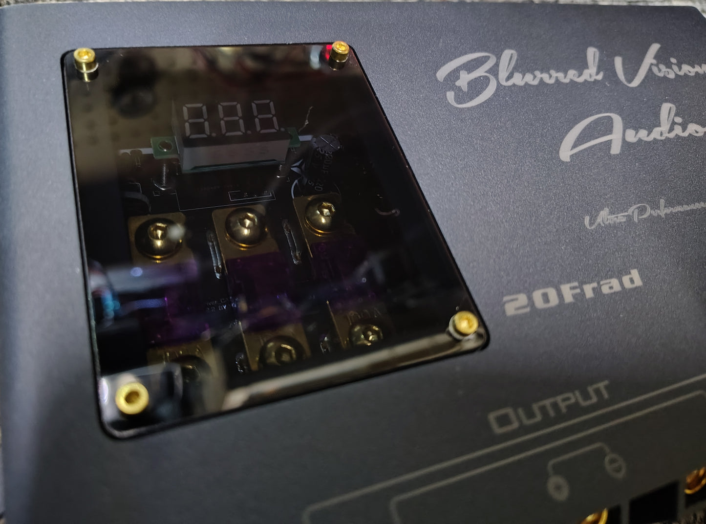 Blurred Vision Audio JL-20F Super Capacitor Bank (1-2k Watts)