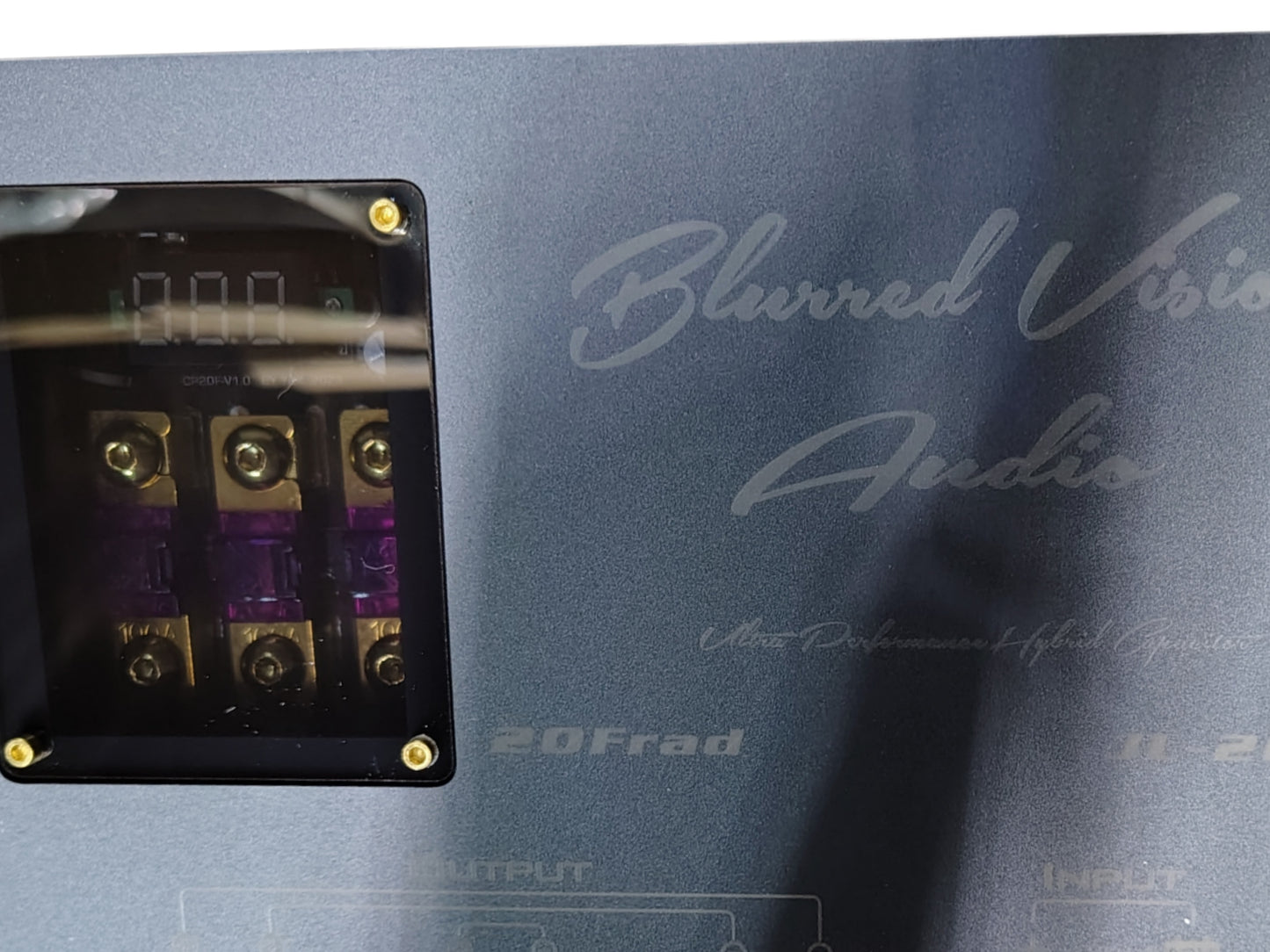 Blurred Vision Audio JL-20F Super Capacitor Bank (1-2k Watts)