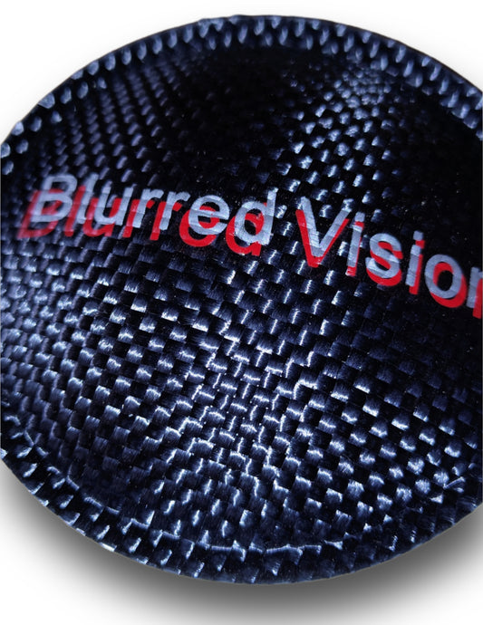 Blurred Vision Audio Carbon Fiber Dust Cap 3-1/4" (82.5mm)