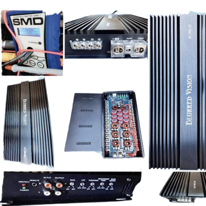 Blurred Vision Audio BV3500.1D Class D Monoblock Amplifier (3500Rms)