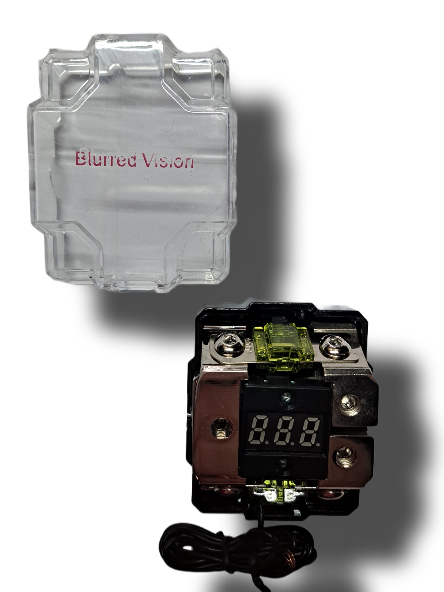 BLURRED VISION AUDIO BV-1.4-2.4 DISTRIBUTION BLOCK WlITH BUILT-IN VOLT METER