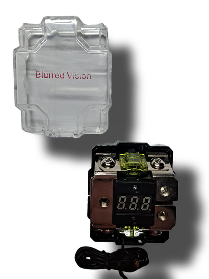 BLURRED VISION AUDIO BV-1.4-2.4 DISTRIBUTION BLOCK WlITH BUILT-IN VOLT METER