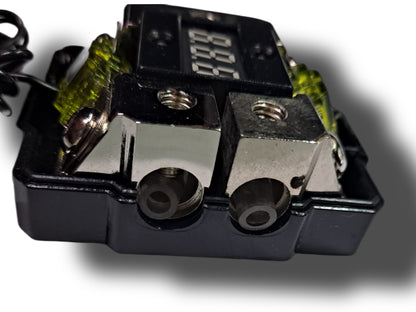 BLURRED VISION AUDIO BV-1.4-2.4 DISTRIBUTION BLOCK WlITH BUILT-IN VOLT METER