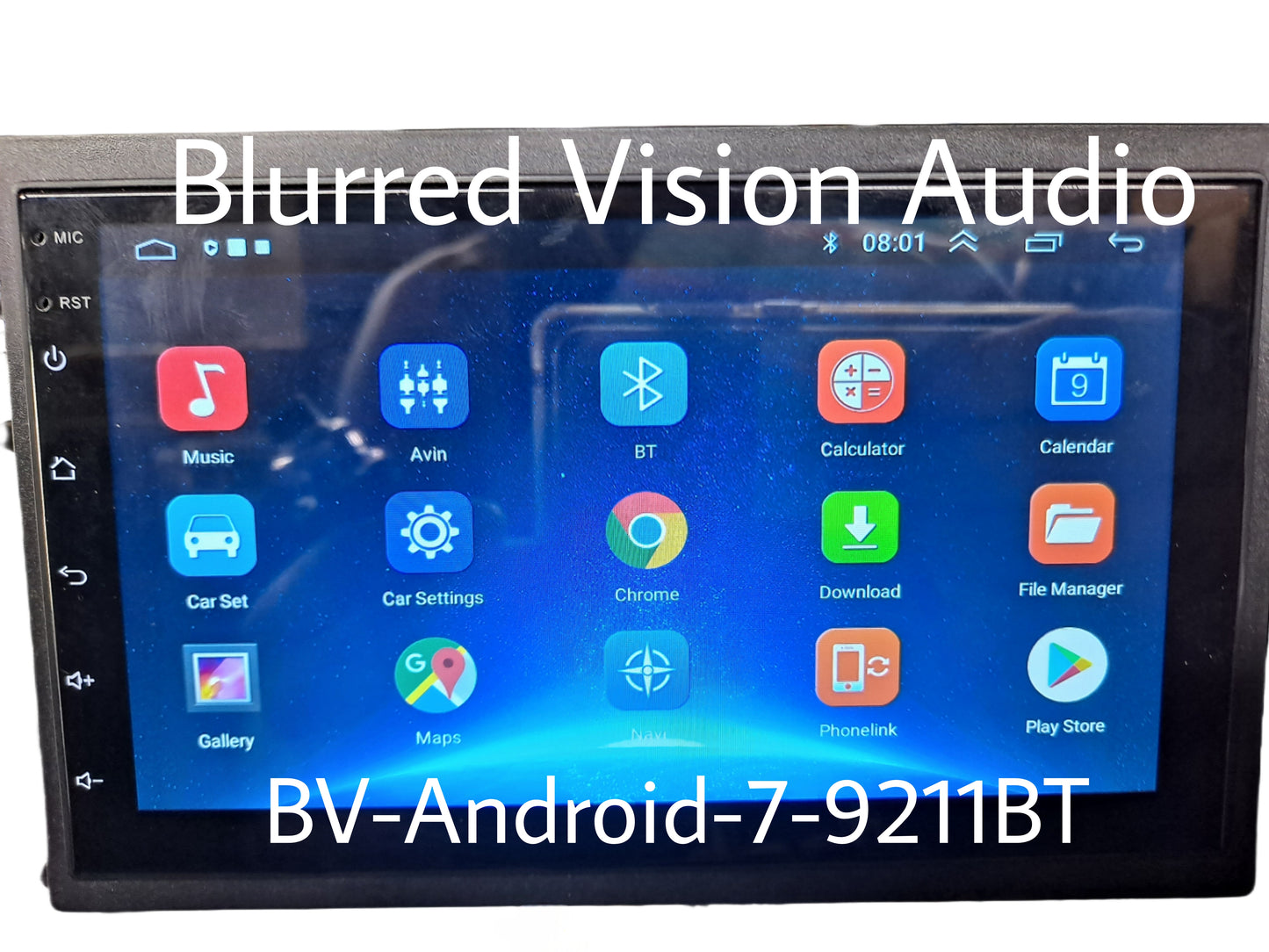 Blurred Vision Audio BV-Android-7-9211BT