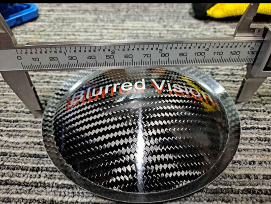 BLURRED VISION AUDIO 5″ (130mm) Carbon Fiber Dust Cap