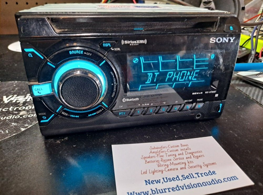 Sony WX-GT90BT Double Din