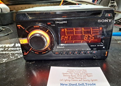 Sony WX-GT90BT Double Din