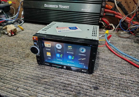 Dual 6.2″ AV DVD Receiver – XDVD269BT
