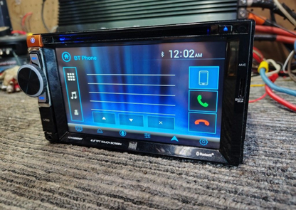Dual 6.2″ AV DVD Receiver – XDVD269BT
